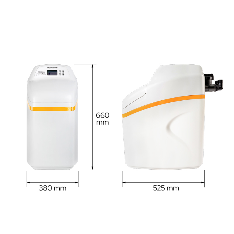 Rozmery zmäkčovača vody HydroSoft ELITE Mini