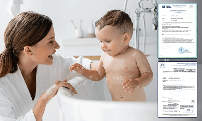 Certifikáty zmäkčovača Anthracite Azure 250