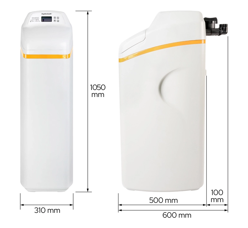 Rozmery multifunčného filtra HydroTreat ELITE