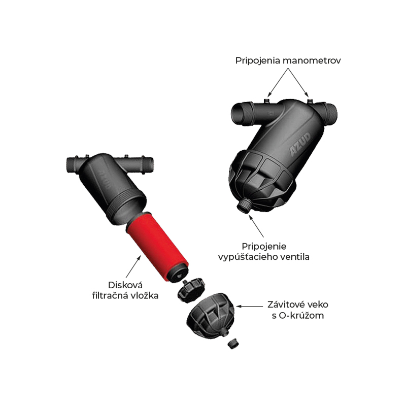 Mechanický diskový filter AZUD Modular 2
