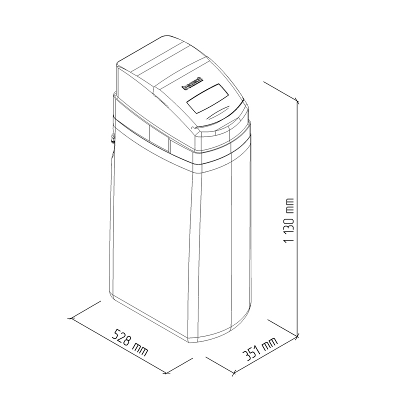 Titanium Gold 370 zmäkčovač vody a filter pre studničnú vodu