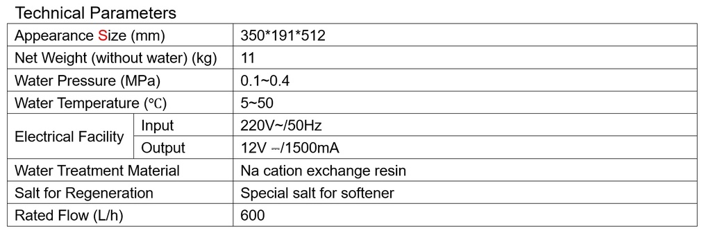 Zmäkčovač vody Hydrosoft Compact 1/2&quot;