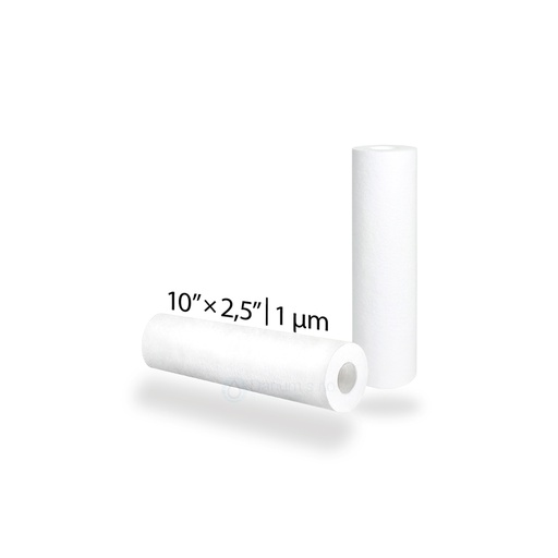 Náhradní filtrační PP vložka - lisovaní | 10” × 2,5” | 1 µm