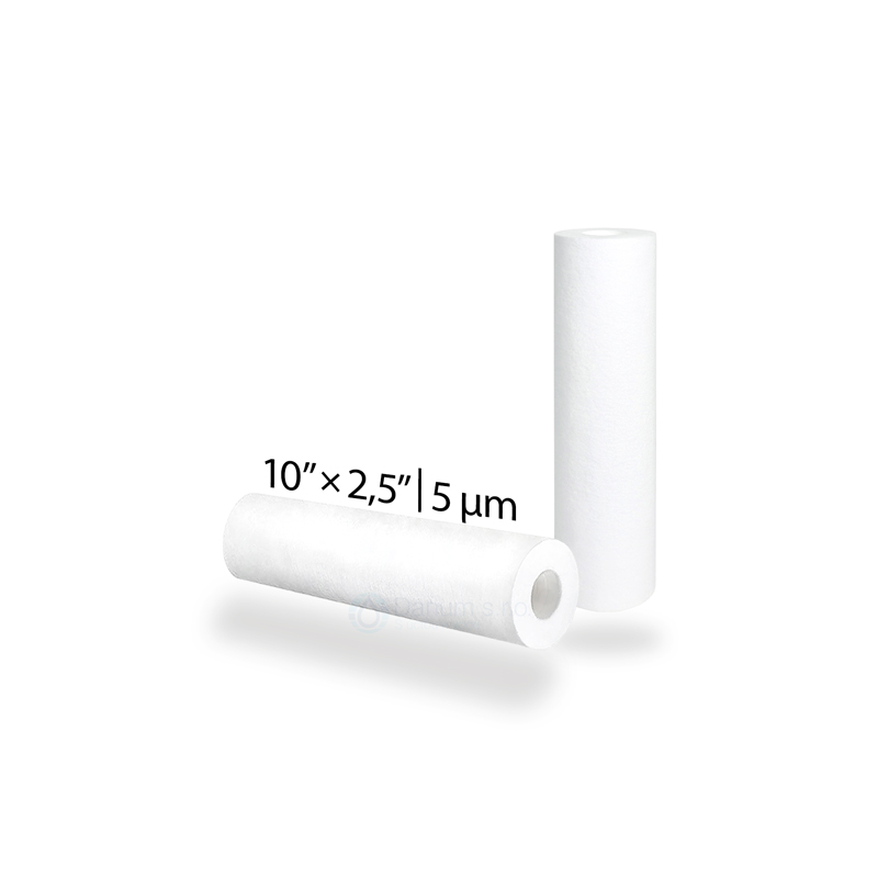 Náhradní filtrační PP vložka - lisovaní | 10” × 2,5” | 5 µm