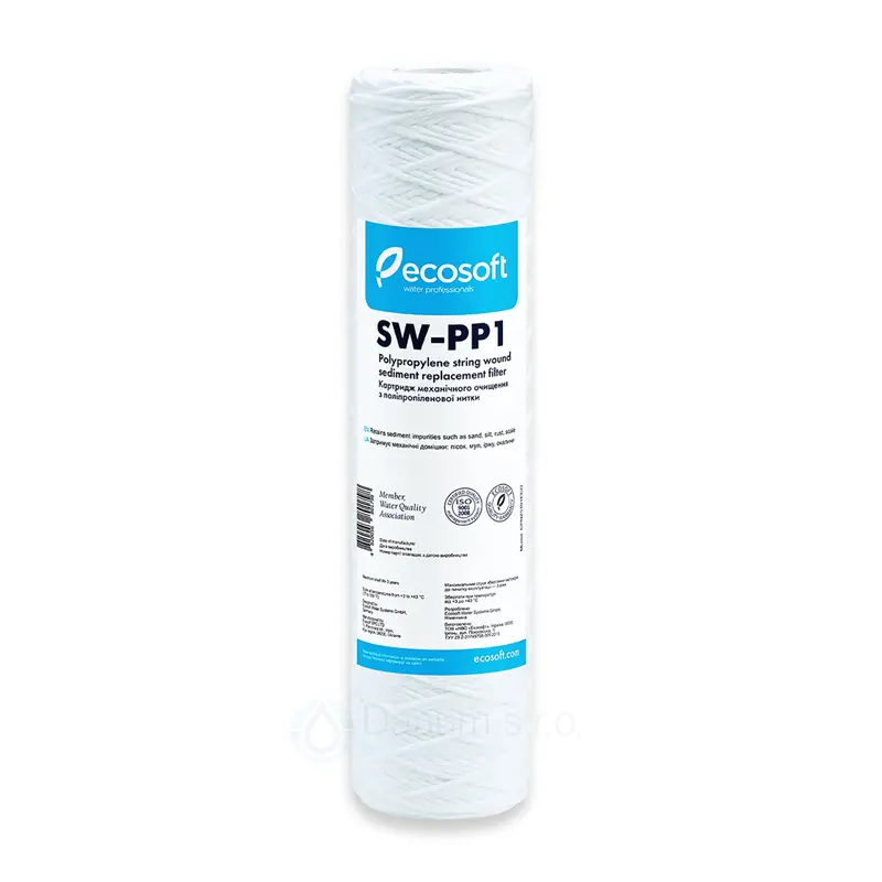 Náhradná vinutá filtračná PP vložka - 10” x 2,5” | 1 µm