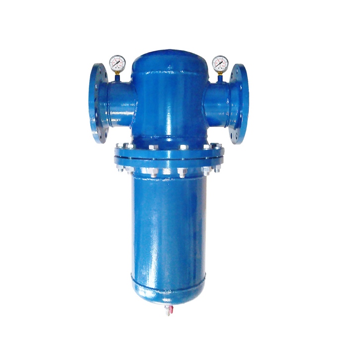 Průmysloví přírubový filtr IWF DN200  s 1/2" vypouštěcím ventilem