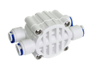4 way Shut Off ventil 1/4"