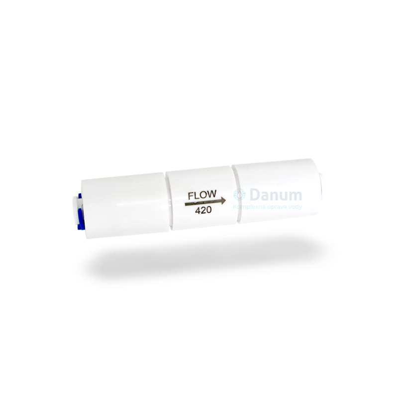 Obmedzovač prietoku - 1/4" - 420 cc/min