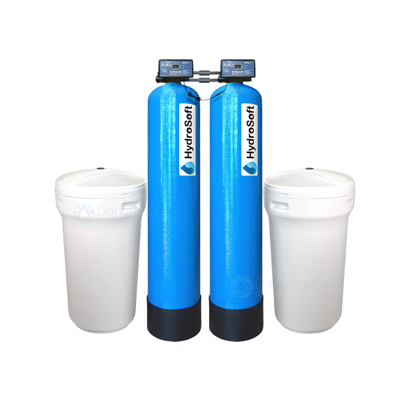 Dvojitý komerčný zmäkčovač vody HydroSoft Twins 6,3