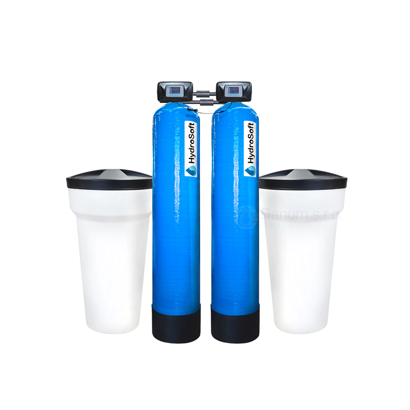 Dvojitý komerčný zmäkčovač vody HydroSoft Twins 9,0
