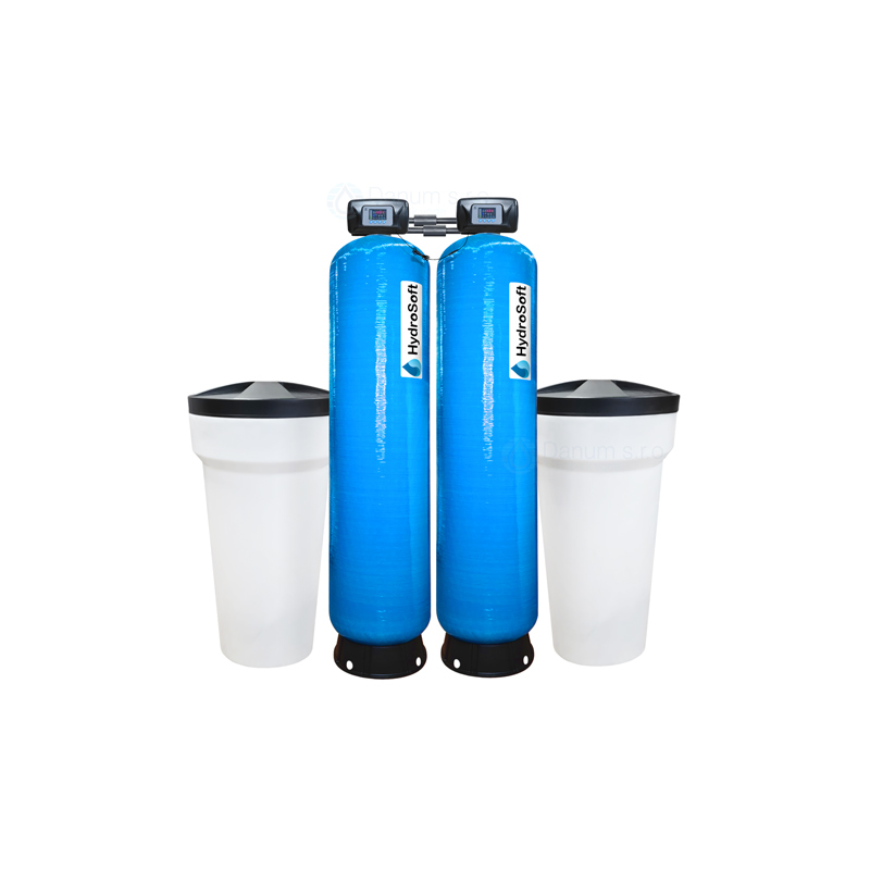 Dvojitý komerčný zmäkčovač vody HydroSoft Twins 11,7