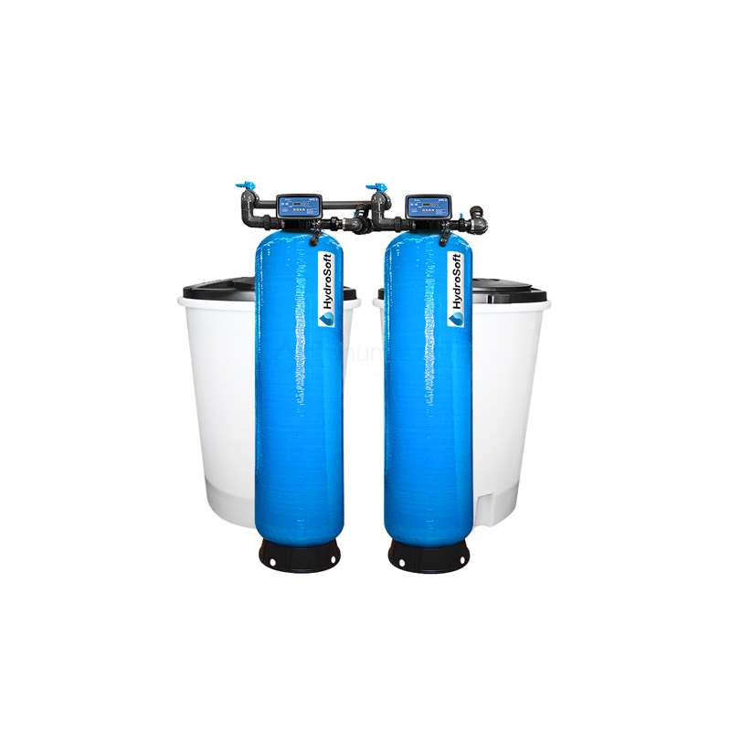 Dvojitý komerčný zmäkčovač vody HydroSoft Twins 16.7