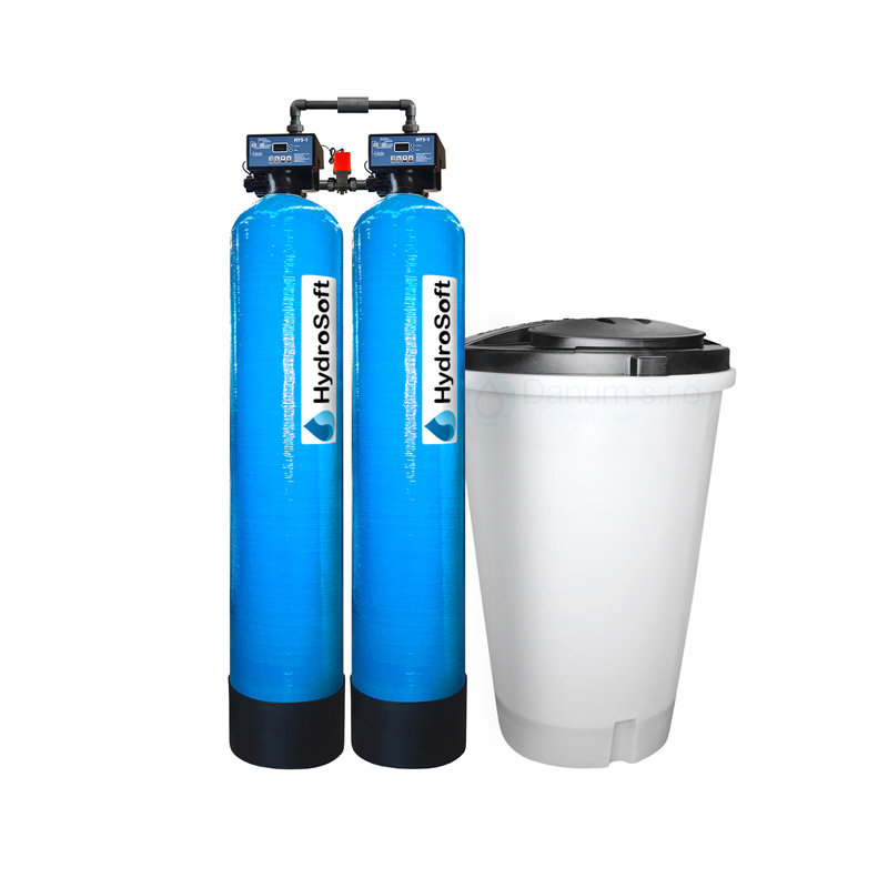 Dvojitý priemyselný zmäkčovač vody HydroSoft 400D2-HYS1