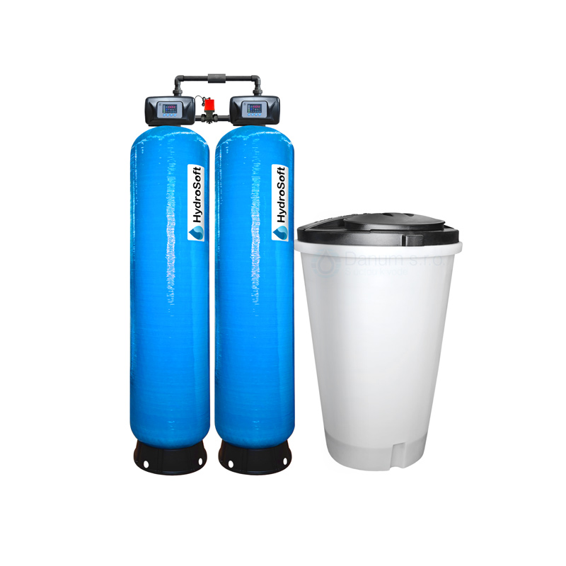 Dvojitý priemyselný zmäkčovač vody HydroSoft 500D2-HYS1-Com