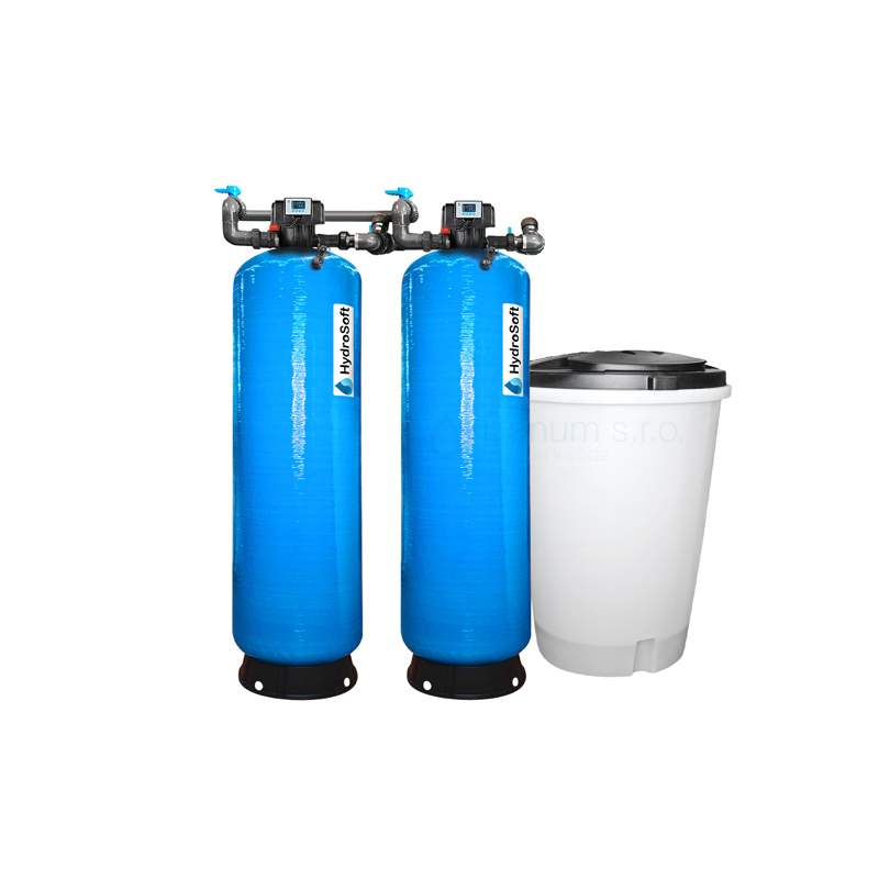 Dvojitý priemyselný zmäkčovač vody HydroSoft 1200D2