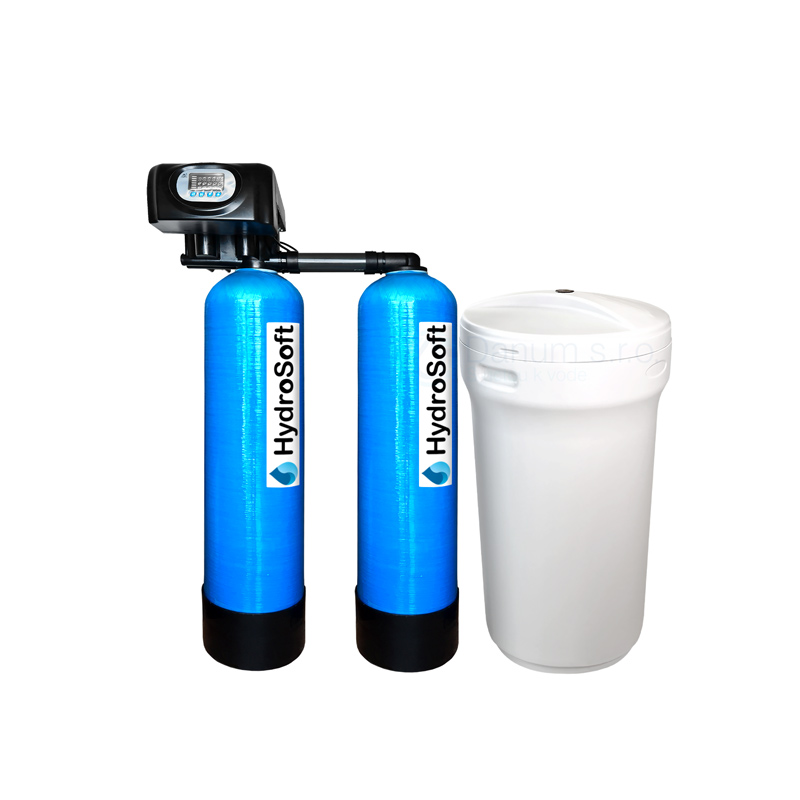 Dvoumodulový průmyslový změkčovač vody HydroSoft Duplex 1,5 m³/h
