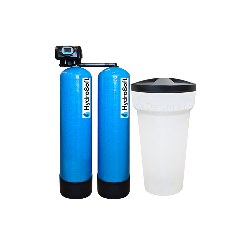 Dvoumodulový průmyslový změkčovač vody HydroSoft Duplex 3,0 m³/h