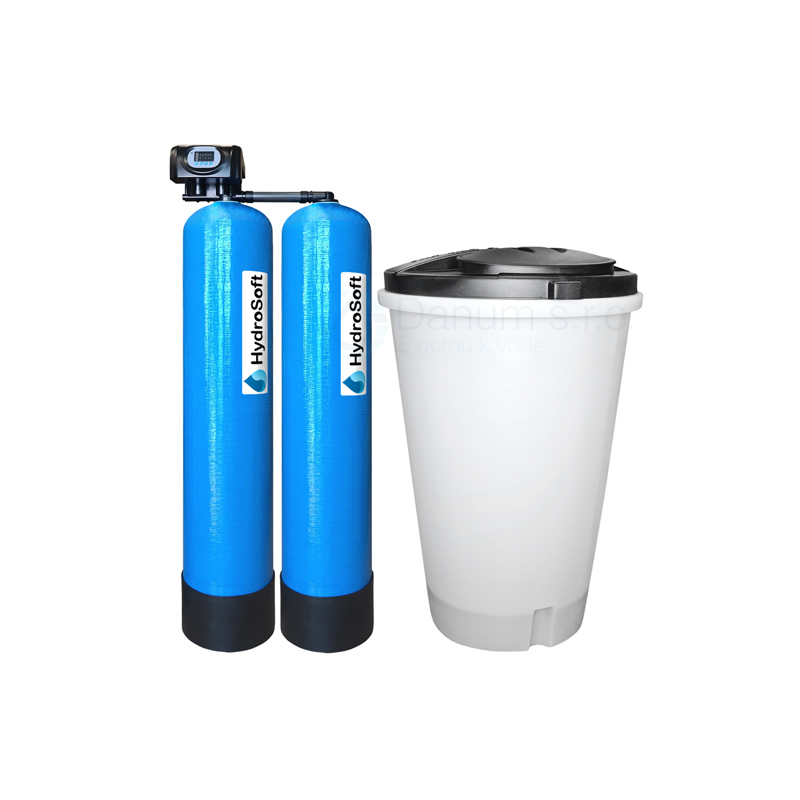 Dvojmodulový priemyselný zmäkčovač vody HydroSoft Duplex 3.2