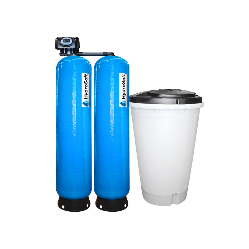Dvoumodulový průmyslový změkčovač vody HydroSoft Duplex 3,6 m³/h