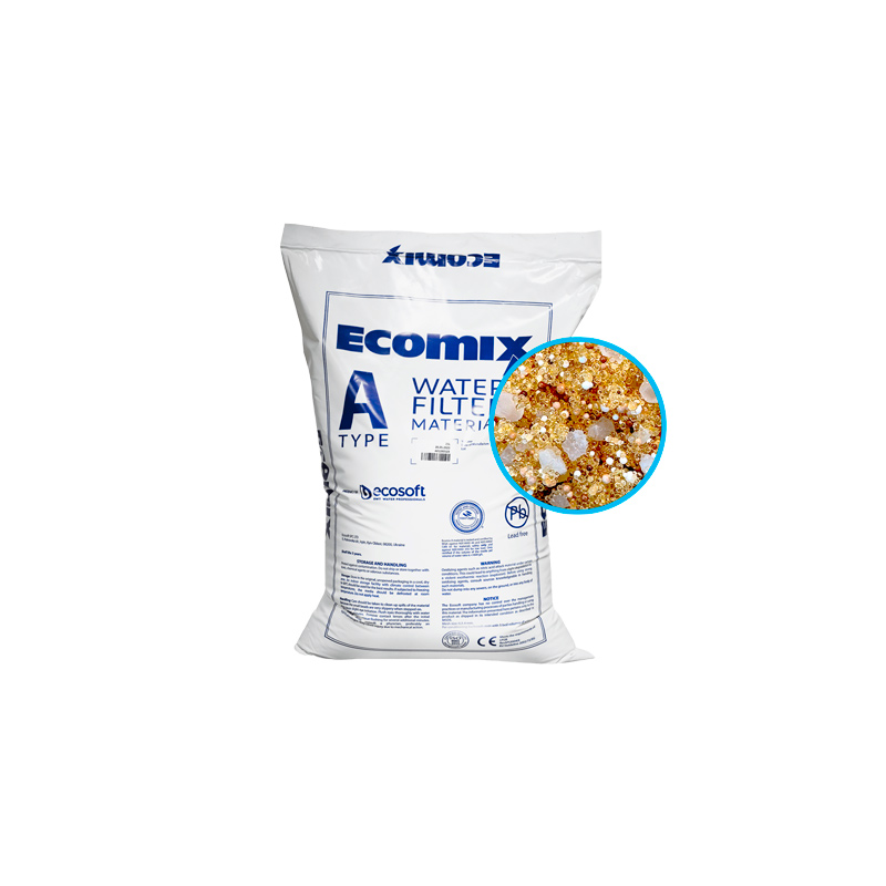 Multifunkční filtrační hmota ECOMIX A, 25 l/18,75 kg/sáček