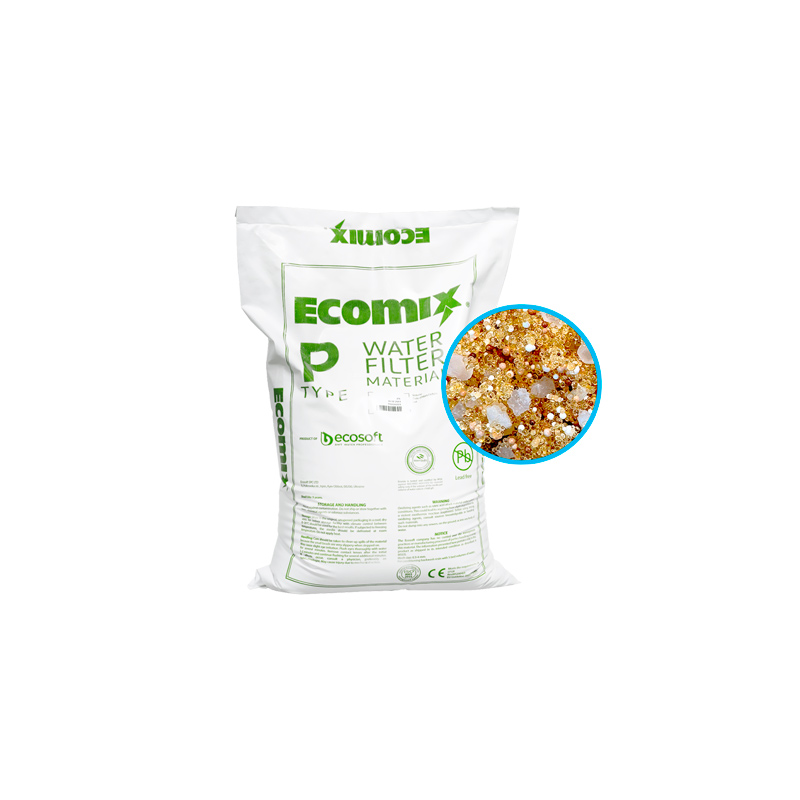 Multifunkční filtrační hmota ECOMIX P, 25 l/18,75 kg/sáček