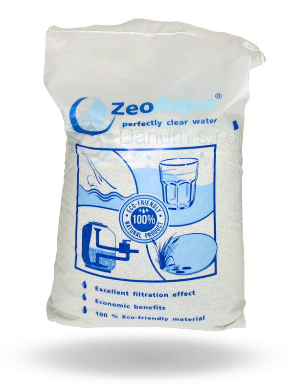 ZeoAqua filtračná hmota na pitnú vodu 0,5 - 1,0 mm | 22 l/20 kg/vrece