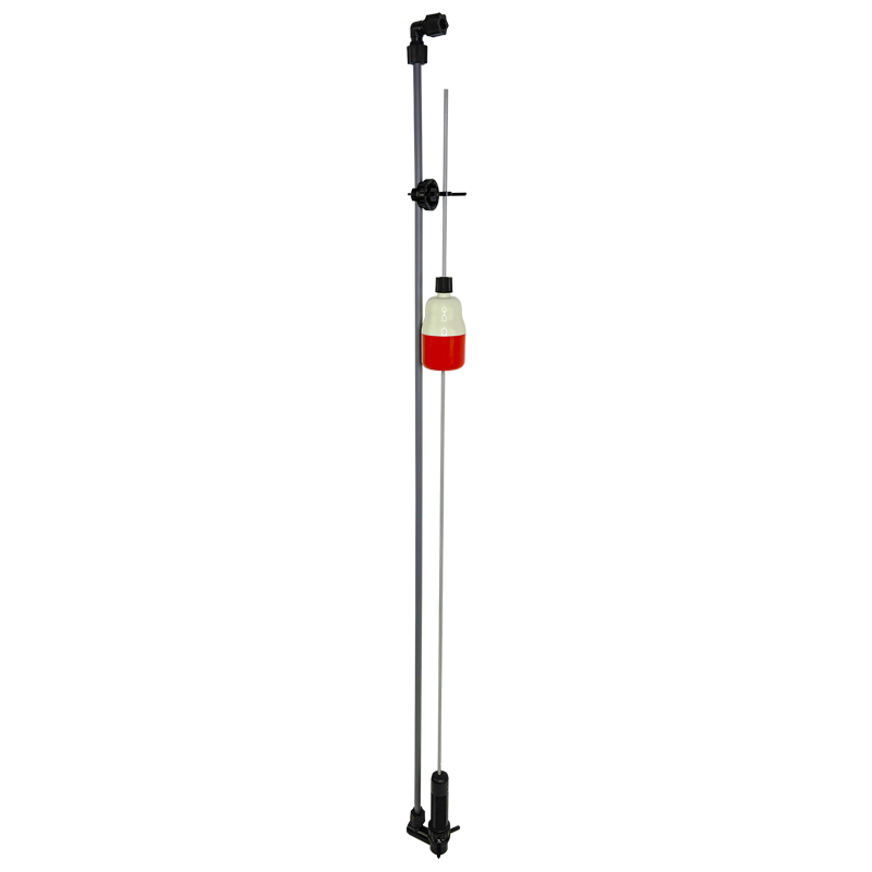 44" plovákový nasávací ventil s 3/8" kolenem