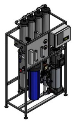 Priemyselná reverzná osmóza 1200/4-G