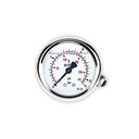 Manometer 1/4" zadným připojením - d63 | 16 bar | glycerín
