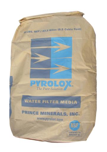 Filtračná hmota Pyrolox - železo a mangán