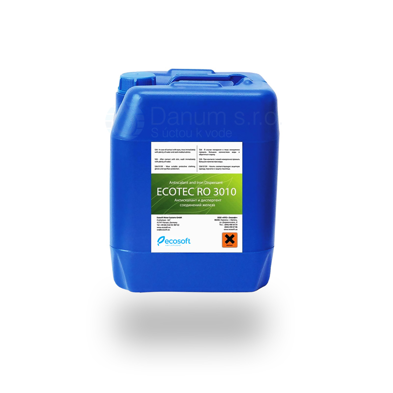 Ecotec RO 3010 Antiscalant a dispergátor železa