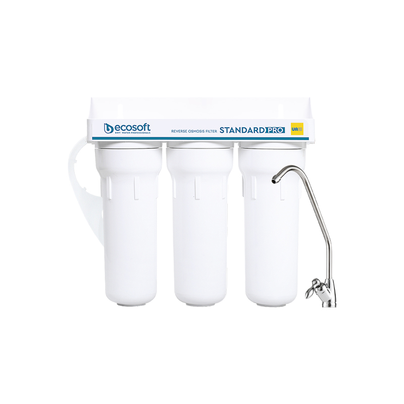 Třístupňový kuchyňský filtr vody Ecosoft STANDARD