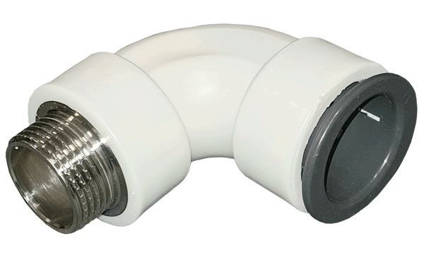 A&K prípojka ME - Trubka 3/4" - Závit 3/4"
