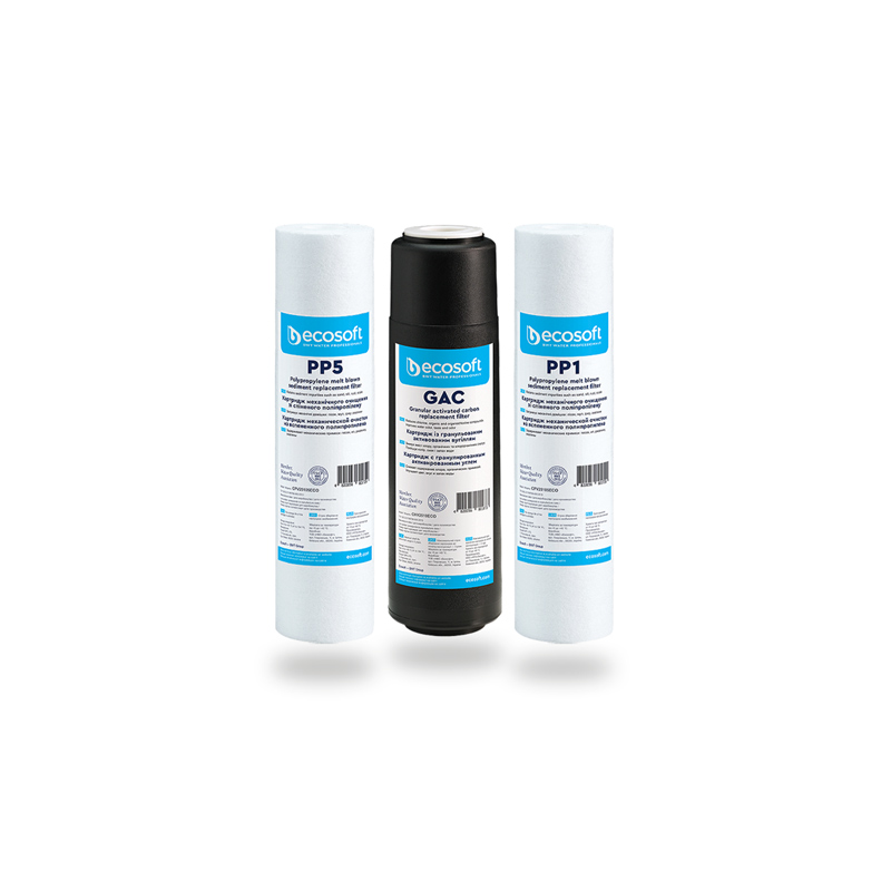 Sada náhradných vložiek ECOSoft PureFilt3 do HYRO-PURE