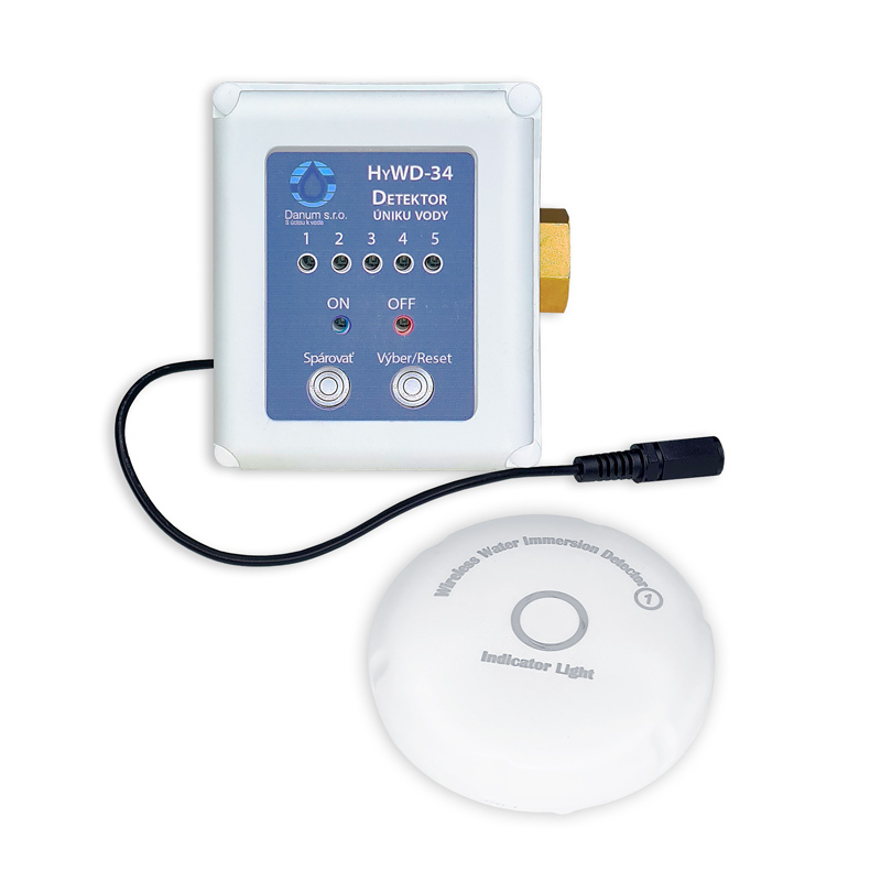 Detektor úniku vody 1" s automatickým uzáverom hlavného prívodu