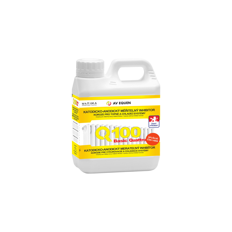 Q100 Basic Quattro koncentrovaný měřitelný inhibitor koroze 1:400