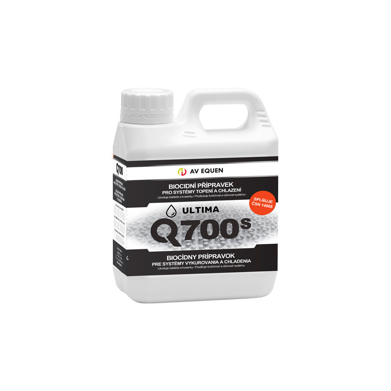 Q700s ochranný biocidní přípravek pro systémy topení a chlazení