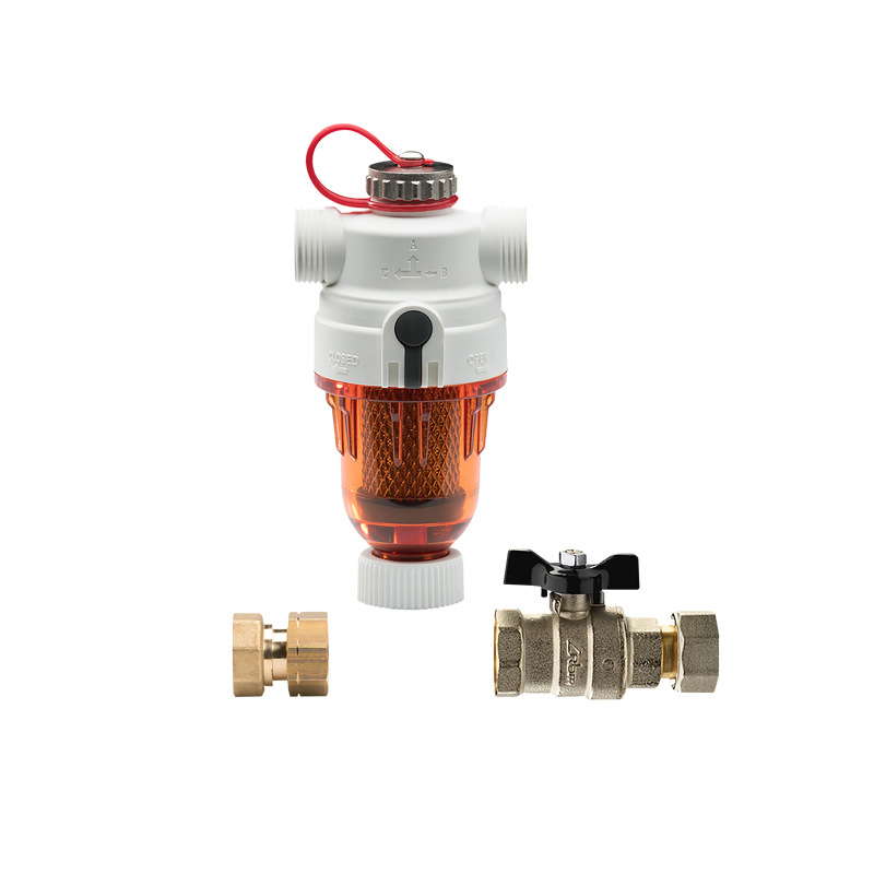 Kompaktný magnetický mechanický filter pre kotly a tepelné čerpadlá