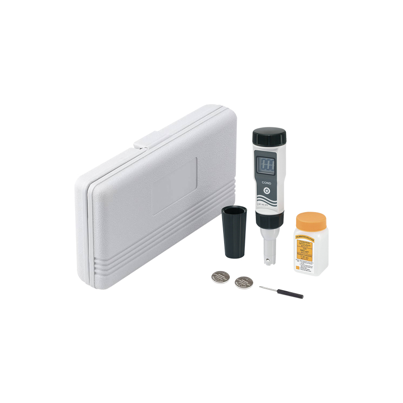 Digitální konduktometr AVK 2000 s kalibračním roztokem