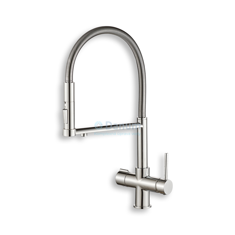 Trojcestná kuchynská batéria NITRA se sprchou