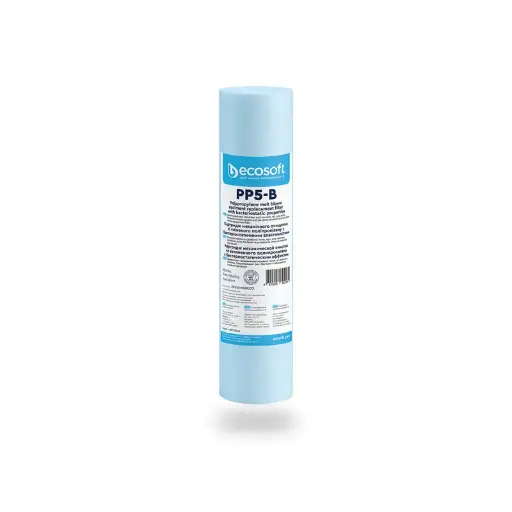 [PPS-1005-B] Ecosoft antibakteriální filtrační vložka - 2,5"×10", 5 µm, PP