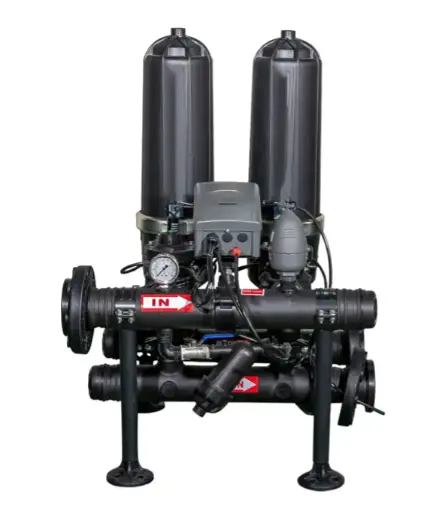 [BW-2] Průmyslový samočisticí filtr AquaSpin DN100 (4") – 48 m³/h, automatický proplach (vhodný pro studniční vodu)