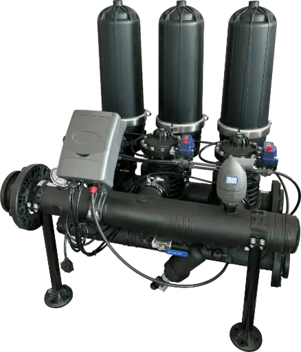[BW-3] Průmyslový samočisticí filtr AquaSpin DN100 (4") – 72 m³/h, automatický proplach (vhodný pro studniční vodu)