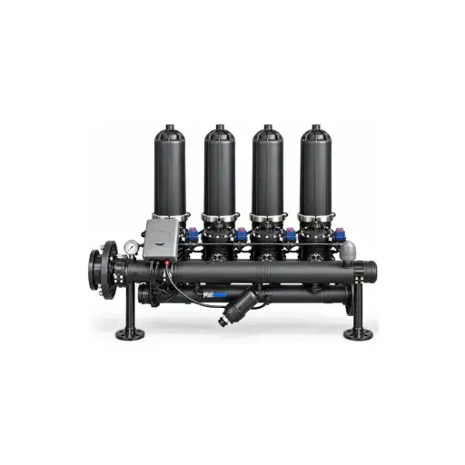 [BW-4] AquaSpin 4M – automatický průmyslový filtr na vodu, 96 m³/h