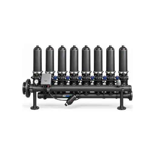 [BW-8] Průmyslový samočisticí filtr AquaSpin DN200 (8") – 192 m³/h, automatický proplach (vhodný pro studniční vodu)