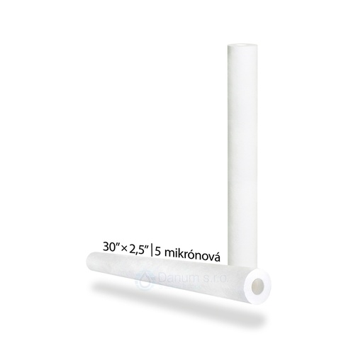 [PPS-3005] Náhradní filtrační PP vložka - lisovaní | 30” × 2,5” | 5 µm