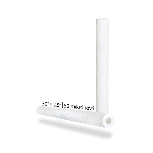 [PPS-3050] Náhradní filtrační PP vložka - lisovaní | 30” × 2,5” | 50 µm