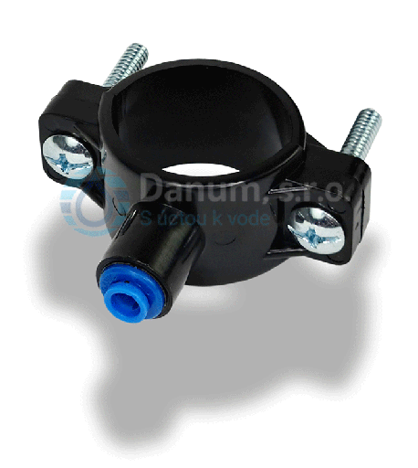 [DC-04] Přípojka odpadu (svěrka) 1/4", 40 mm