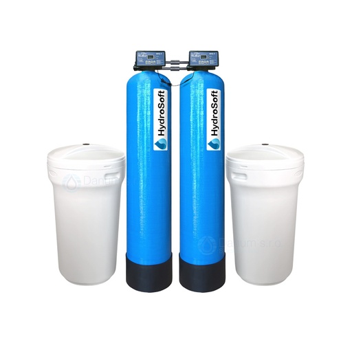 [240D1/HYS1] Dvojitý komerčný zmäkčovač vody HydroSoft Twins 6,3