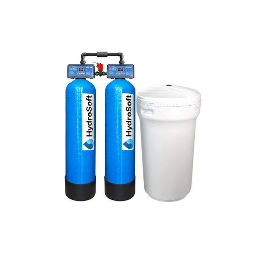 [120D2/HYS34] Dvojitý priemyselný zmäkčovač vody HydroSoft 120D2-HYS34